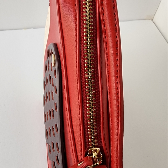 Kate Spade Ooh la la Red Carpet Bird Crossbody Purse 2018 Like New! - Picture 9 of 14